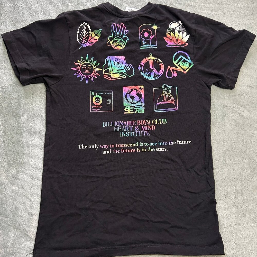 Billionaire Boys Club Shirt Adult Small Black Tshirt Mens Short Sleeve - Picture 3 of 9